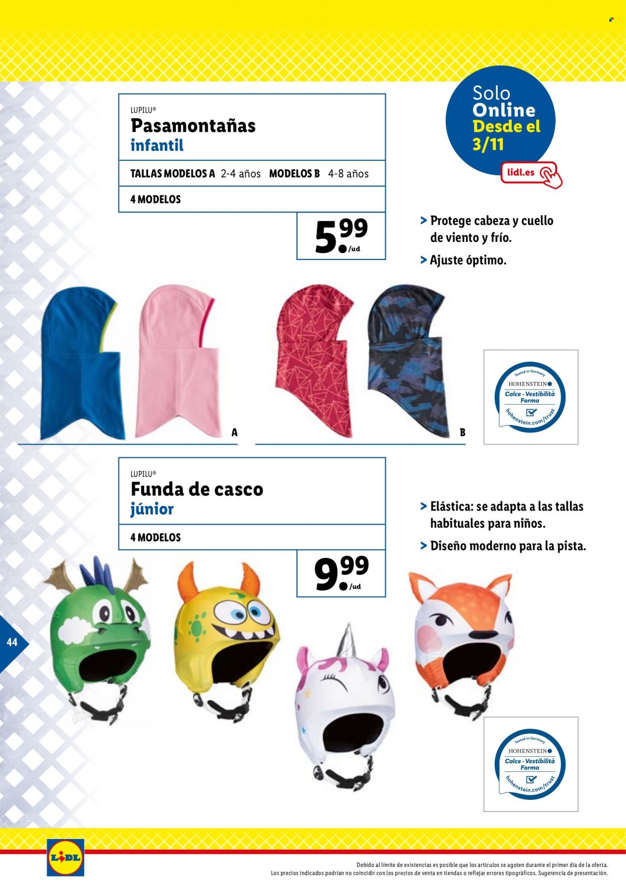 Folleto Lidl. Página 44