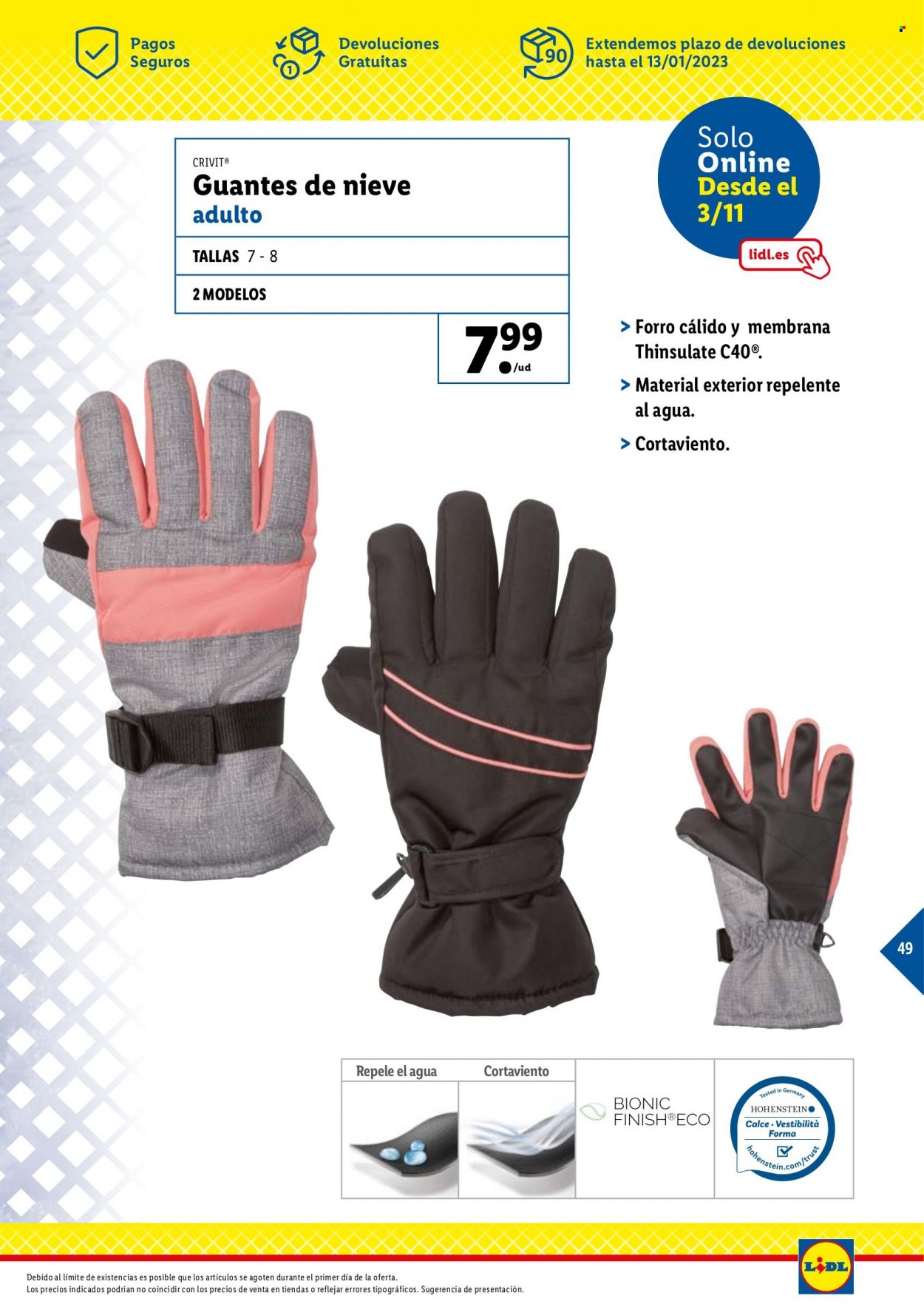 Folleto Lidl. Página 49