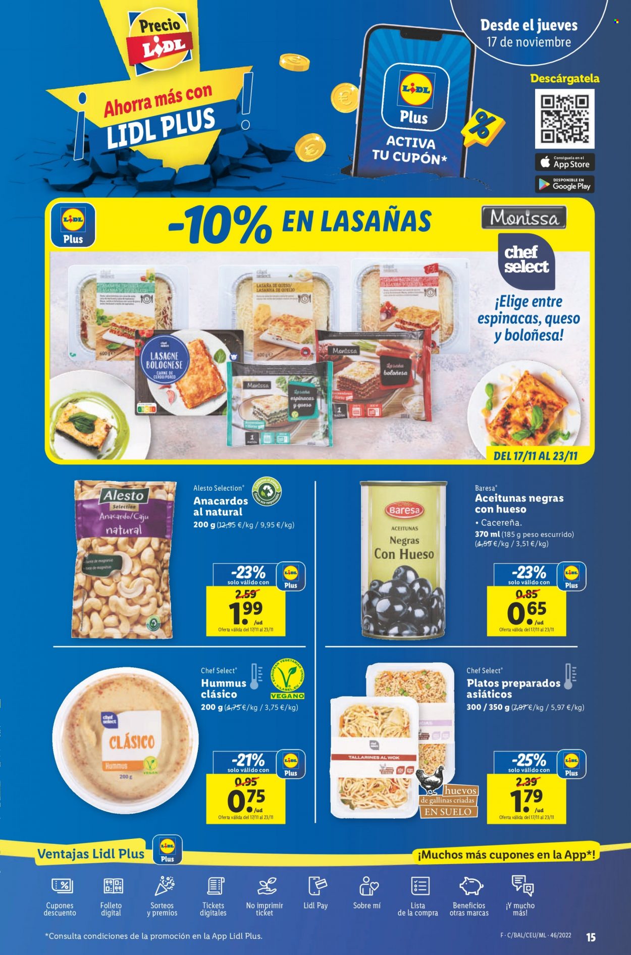 Folleto Lidl - 17/11/22 - 23/11/22. Página 15