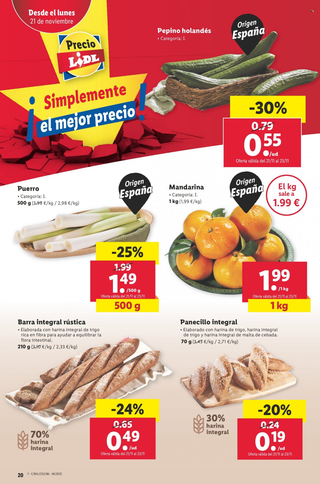 Folleto Lidl - 17/11/22 - 23/11/22. Página 20