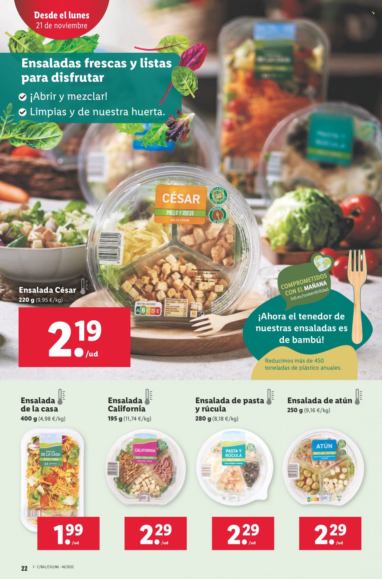 Folleto Lidl - 17/11/22 - 23/11/22. Página 22