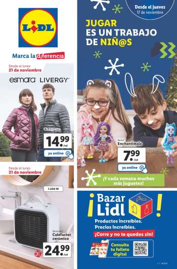 Folleto actual Lidl - 17/11/22 - 23/11/22.