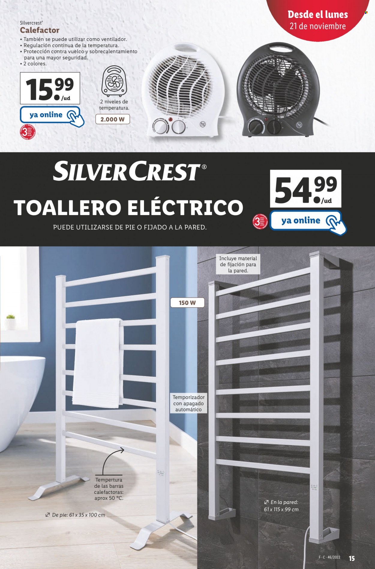 Folleto Lidl - 17/11/22 - 23/11/22. Página 15