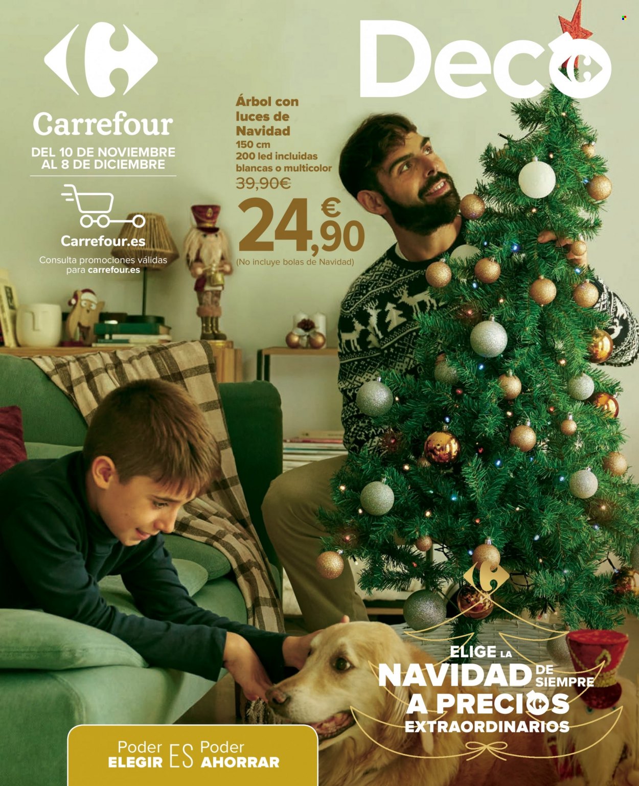 Folleto Carrefour - 10/11/22 - 08/12/22. Página 1