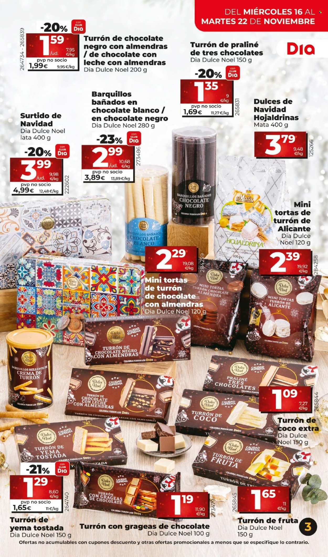 Folleto Dia - 16/11/22 - 22/11/22. Página 3