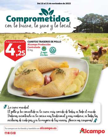 Folleto actual Alcampo - 15/11/22 - 21/11/22.