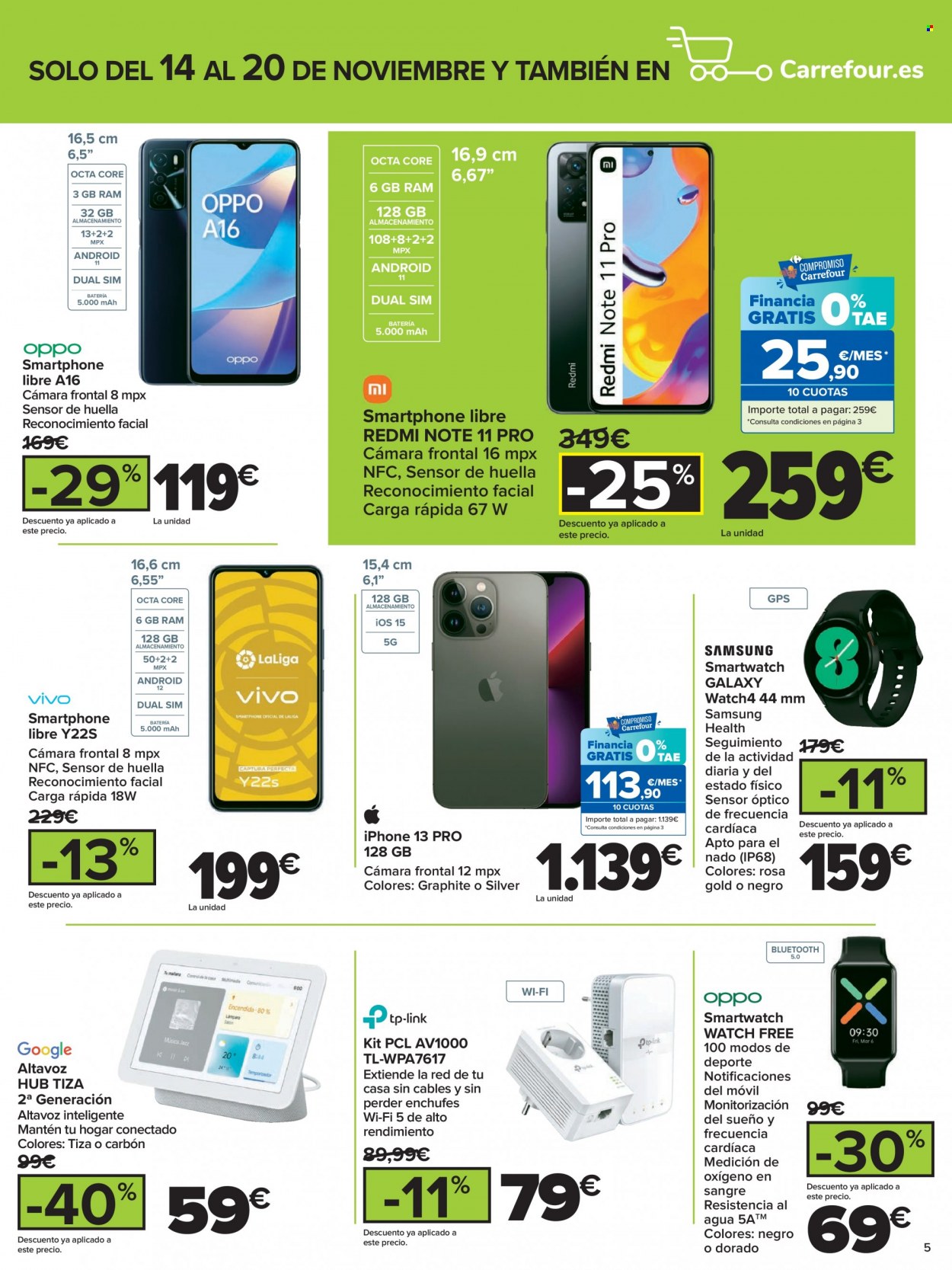 Folleto Carrefour - 14/11/22 - 20/11/22. Página 5