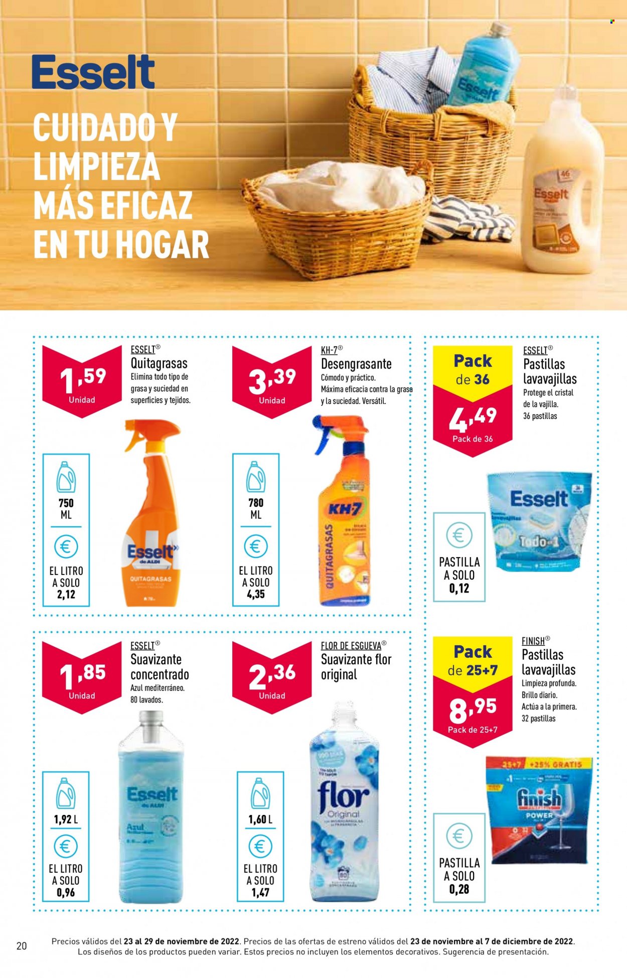 Folleto Aldi - 23/11/22 - 29/11/22. Página 20