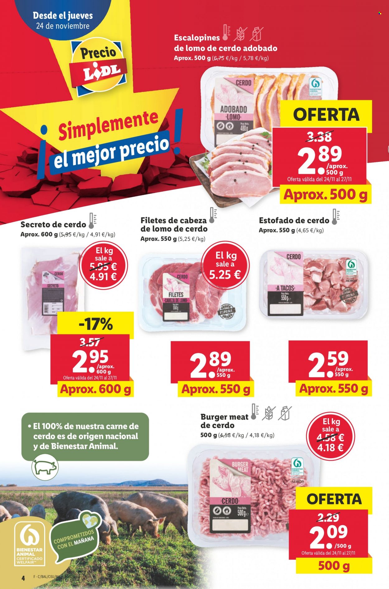 Folleto Lidl - 24/11/22 - 30/11/22. Página 4