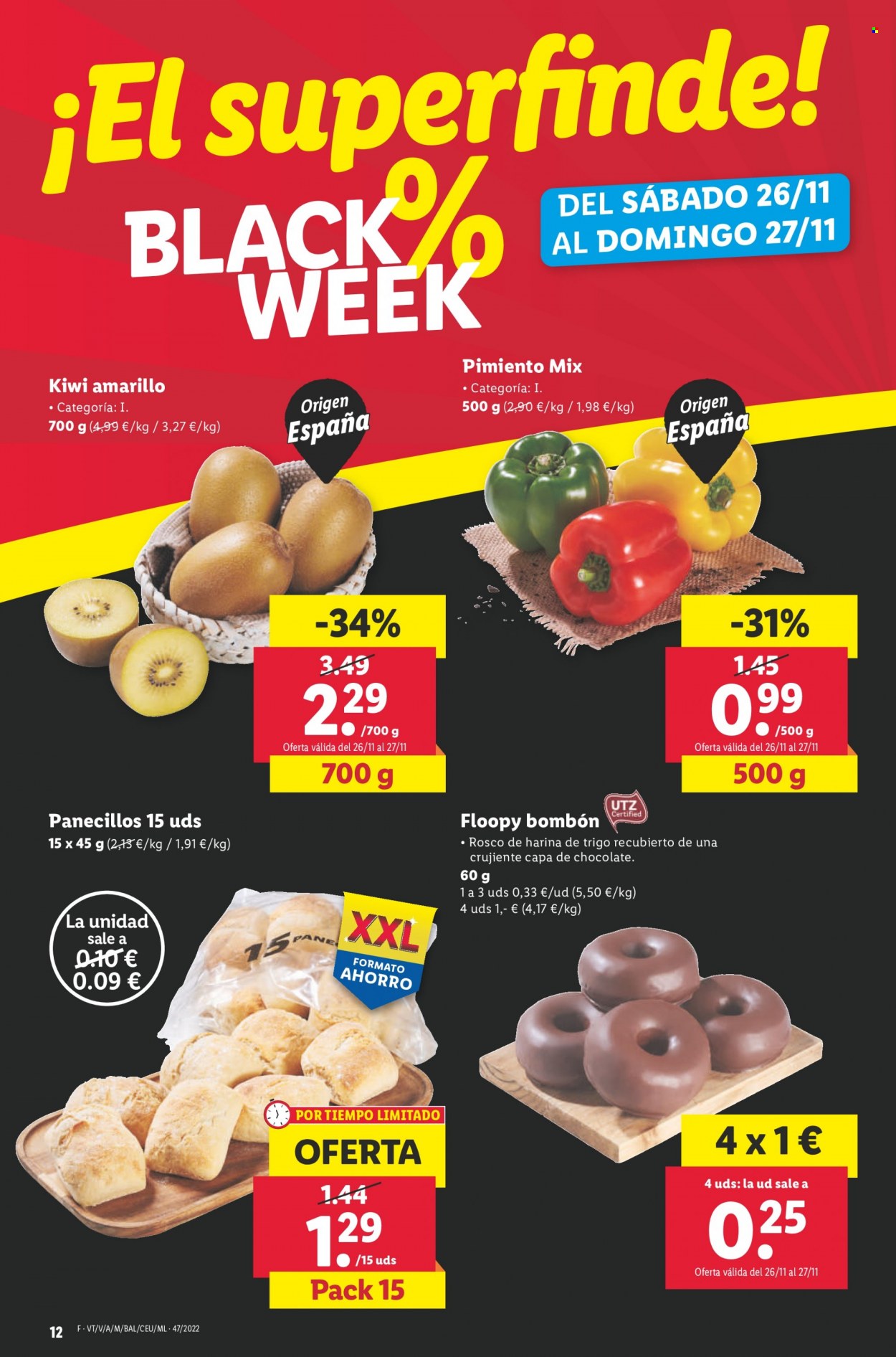Folleto Lidl - 24/11/22 - 30/11/22. Página 12
