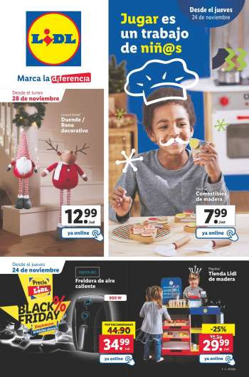Folleto actual Lidl - 24/11/22 - 30/11/22.