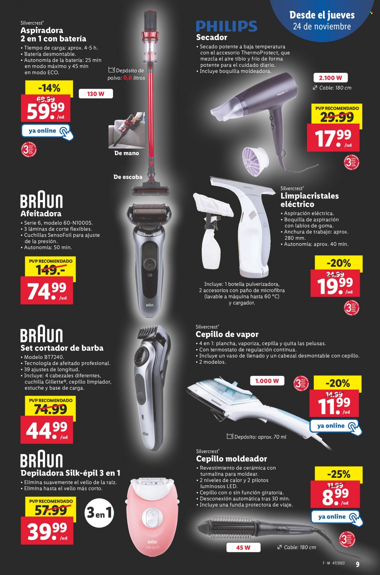 Folleto Lidl - 24/11/22 - 30/11/22. Página 9