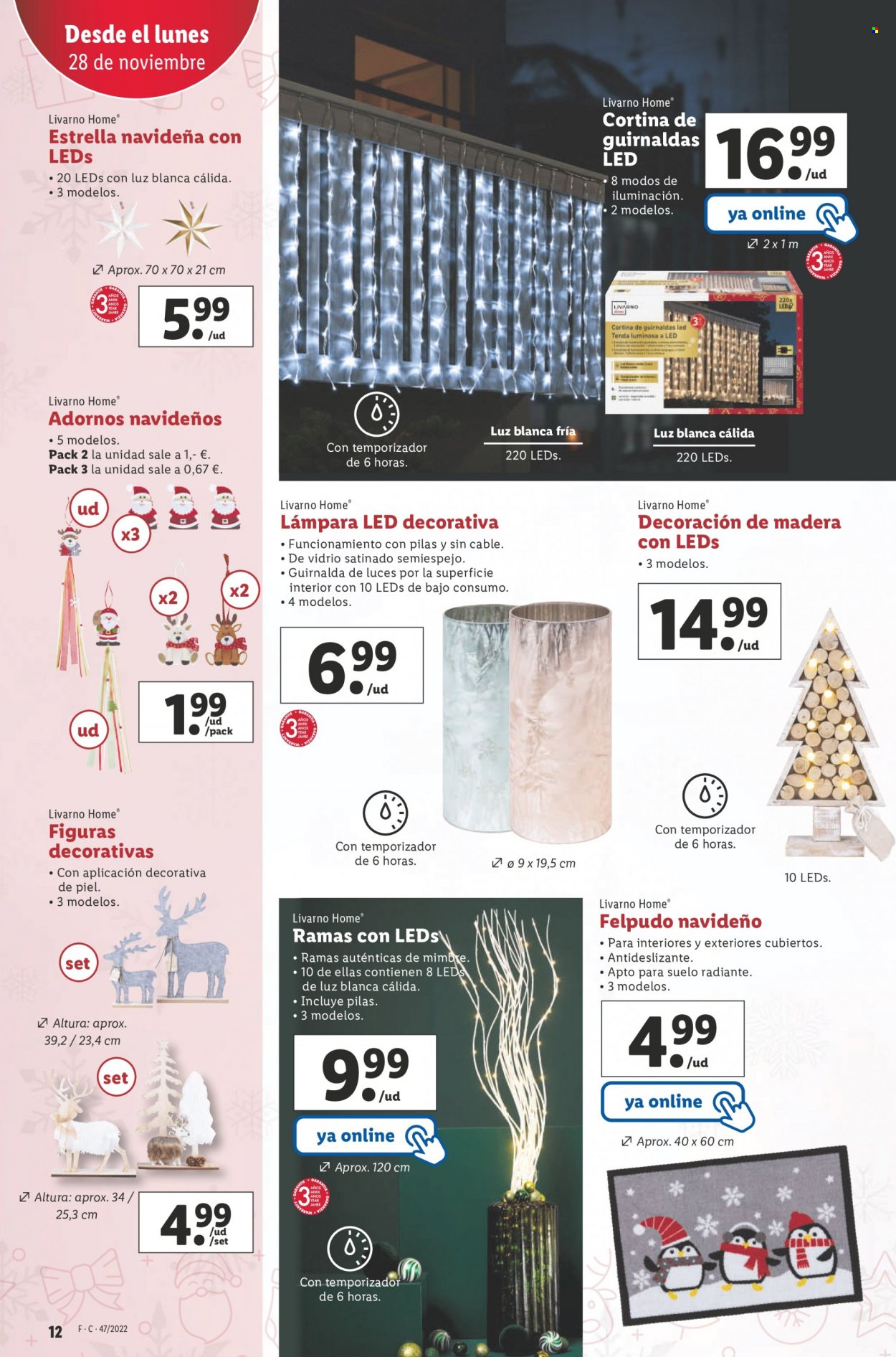 Folleto Lidl - 24/11/22 - 30/11/22. Página 12