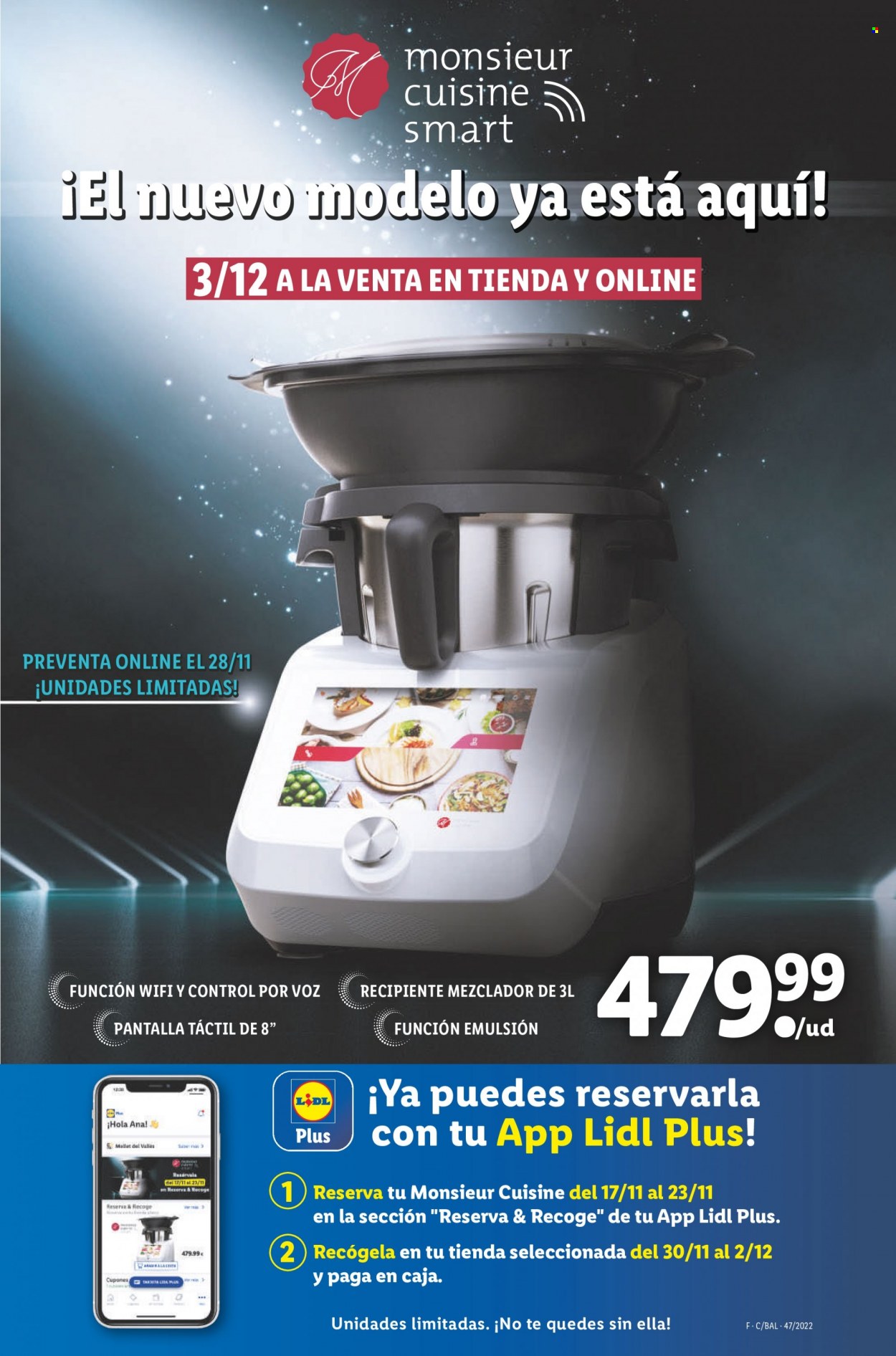Folleto Lidl - 24/11/22 - 30/11/22. Página 19