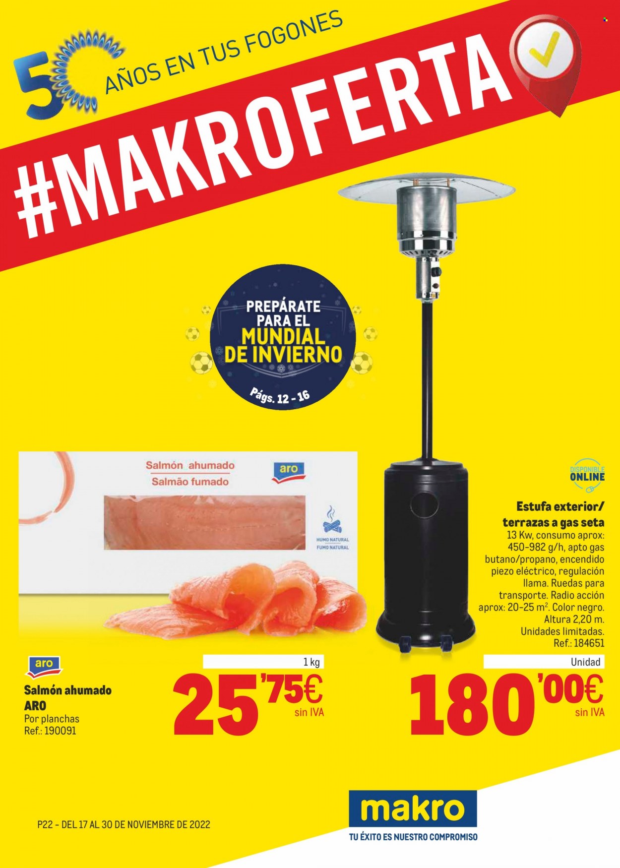 Folleto Makro - 17/11/22 - 30/11/22. Página 1
