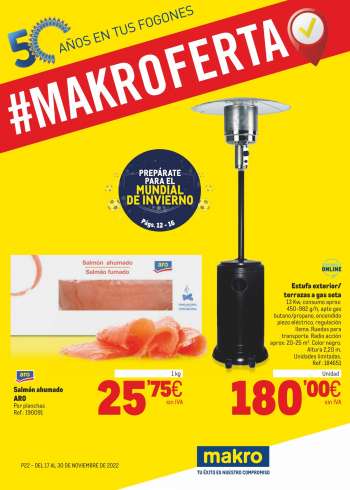 Folleto actual Makro - 17/11/22 - 30/11/22.