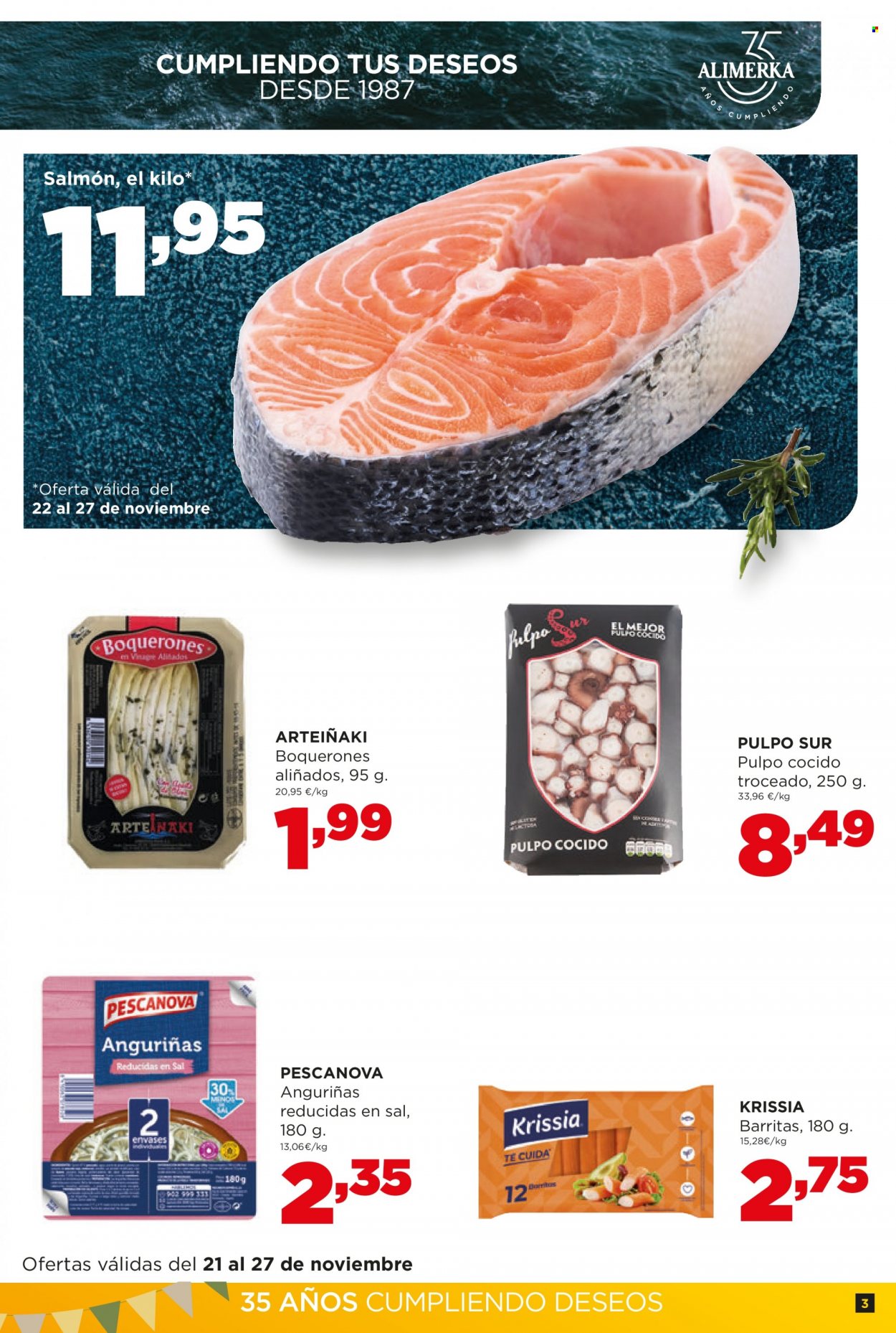 Folleto Alimerka - 21/11/22 - 27/11/22. Página 3