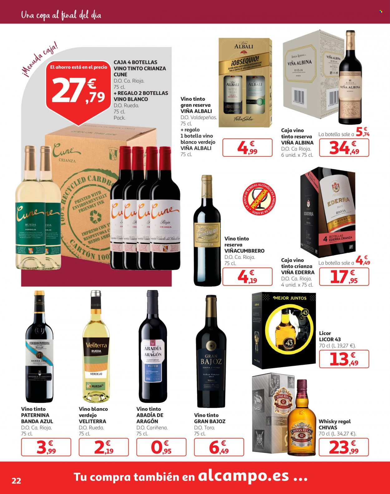 Folleto Alcampo - 21/11/22 - 28/11/22. Página 22