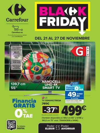 Folleto actual Carrefour - 21/11/22 - 27/11/22.