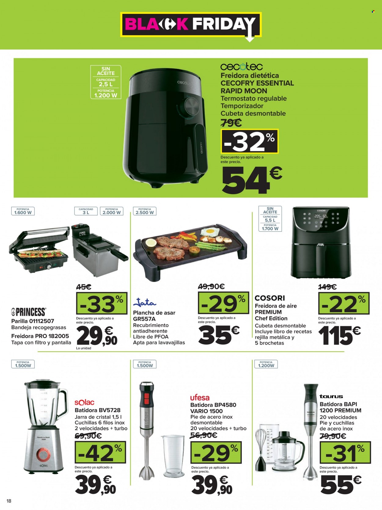 Folleto Carrefour - 21/11/22 - 27/11/22. Página 18