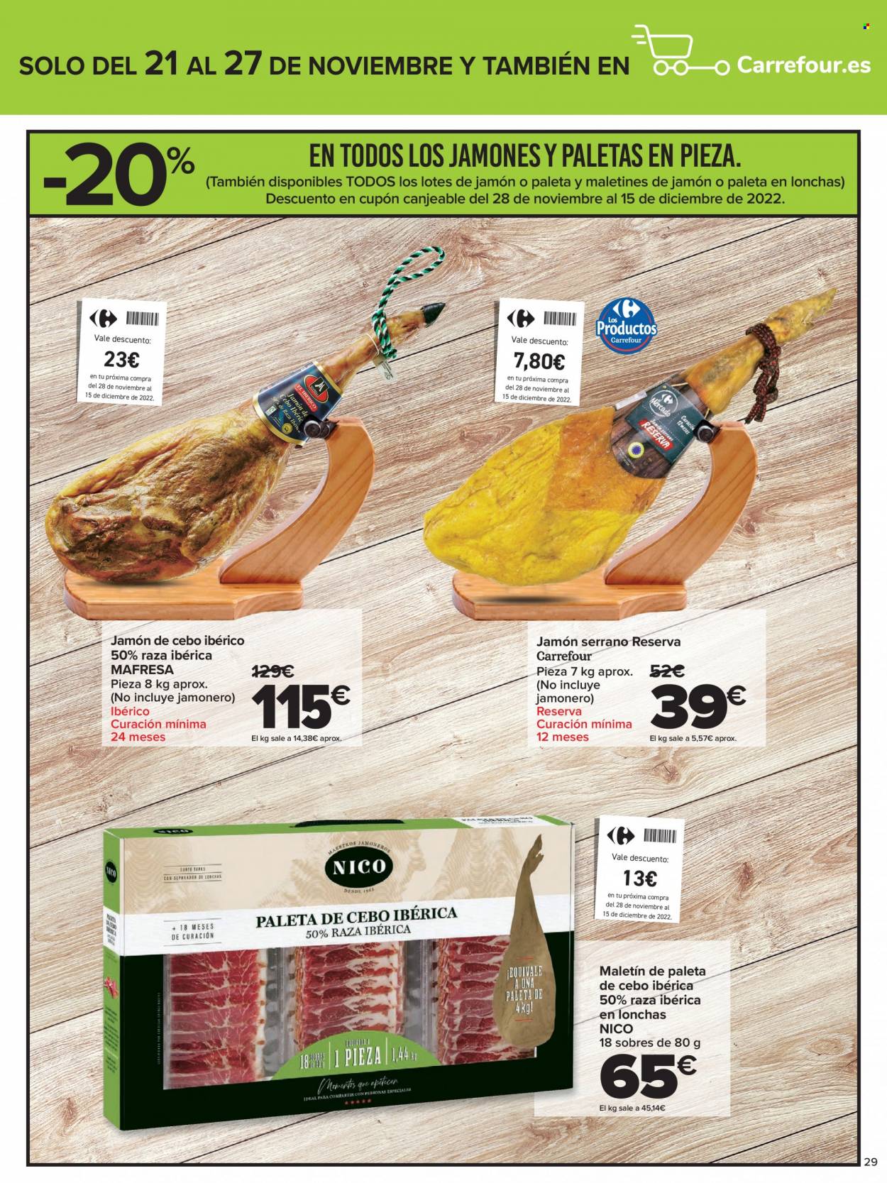 Folleto Carrefour - 21/11/22 - 27/11/22. Página 29