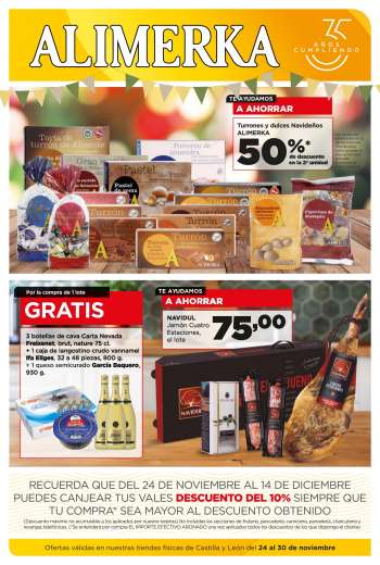 Folleto actual Alimerka - 24/11/22 - 30/11/22.