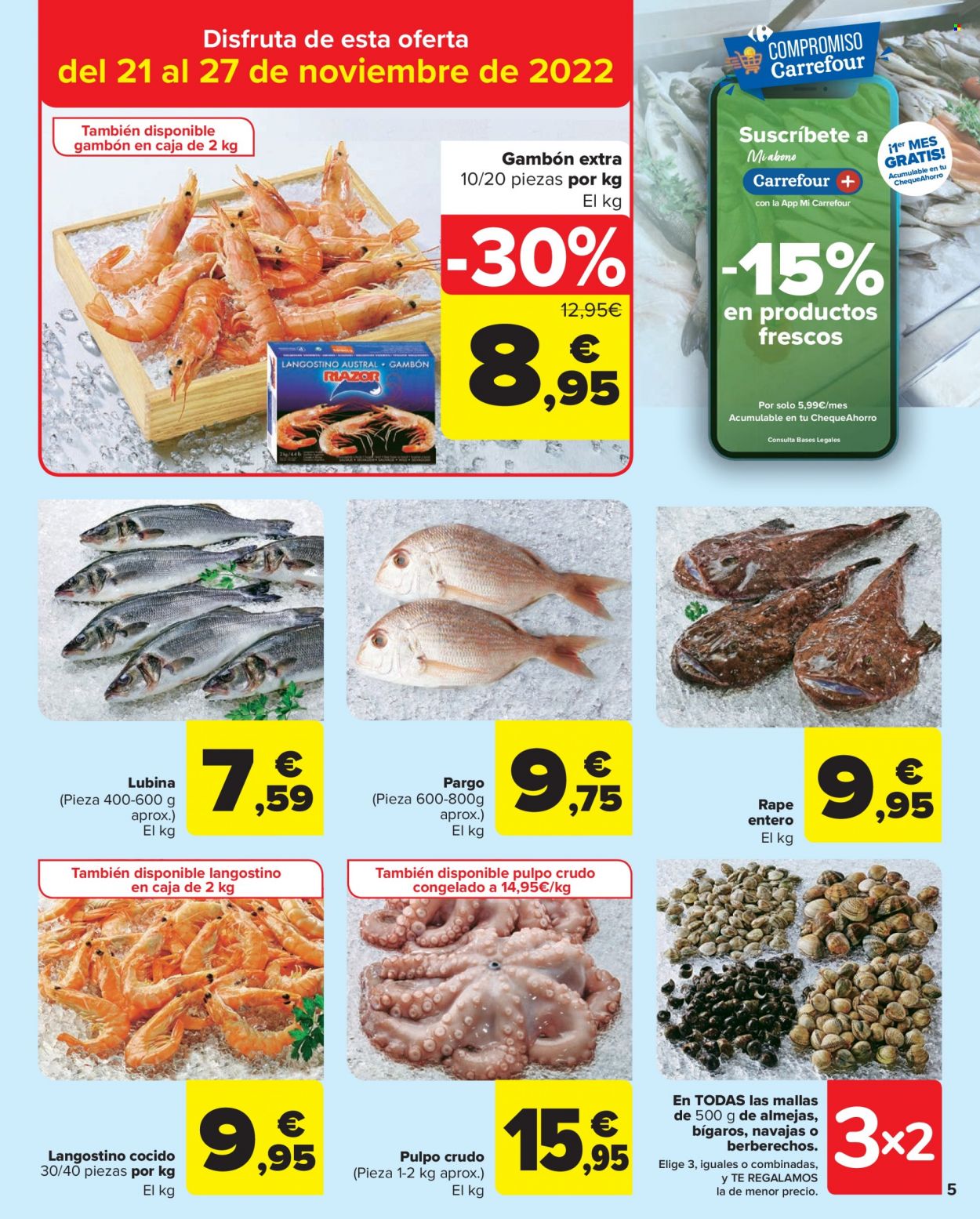 Folleto Carrefour - 22/11/22 - 01/12/22. Página 5