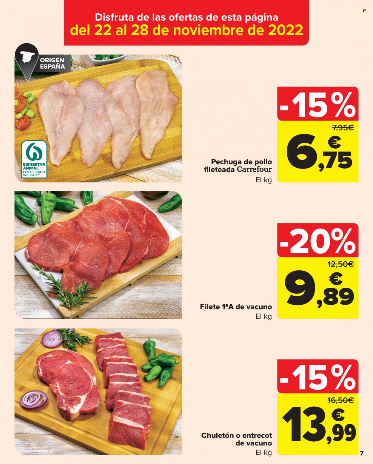 Folleto Carrefour - 22/11/22 - 01/12/22. Página 7