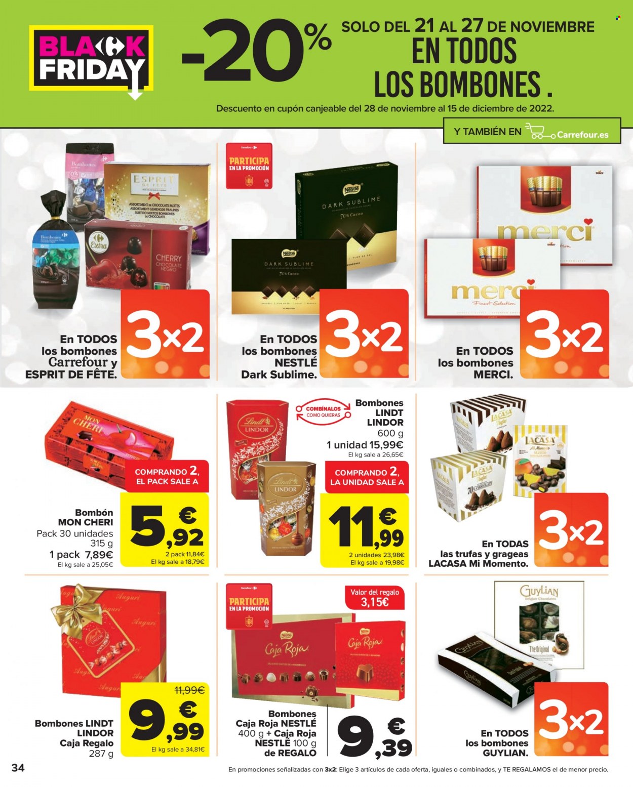 Folleto Carrefour - 22/11/22 - 01/12/22. Página 34