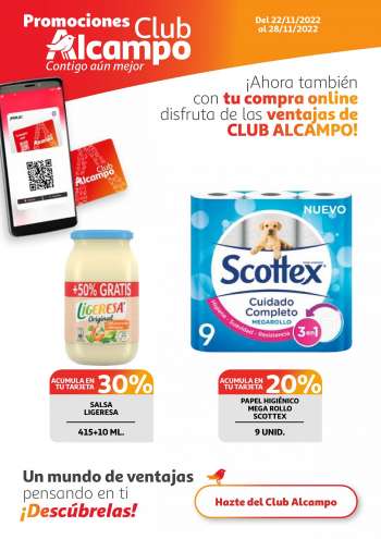 Folleto actual Alcampo - 22/11/22 - 28/11/22.