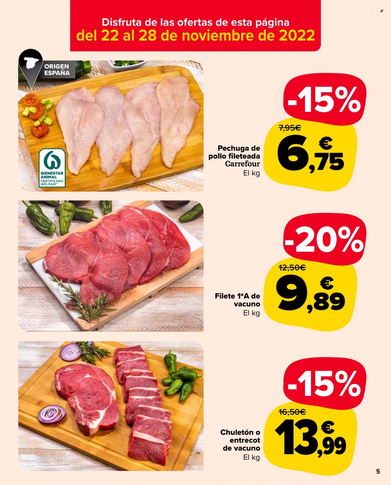 Folleto Carrefour - 22/11/22 - 01/12/22. Página 5