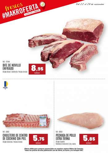 Folleto actual Makro - 22/11/22 - 28/11/22.