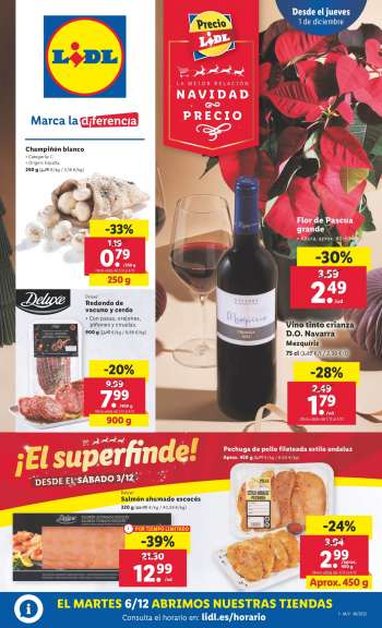Folleto actual Lidl - 01/11/22 - 07/11/22.