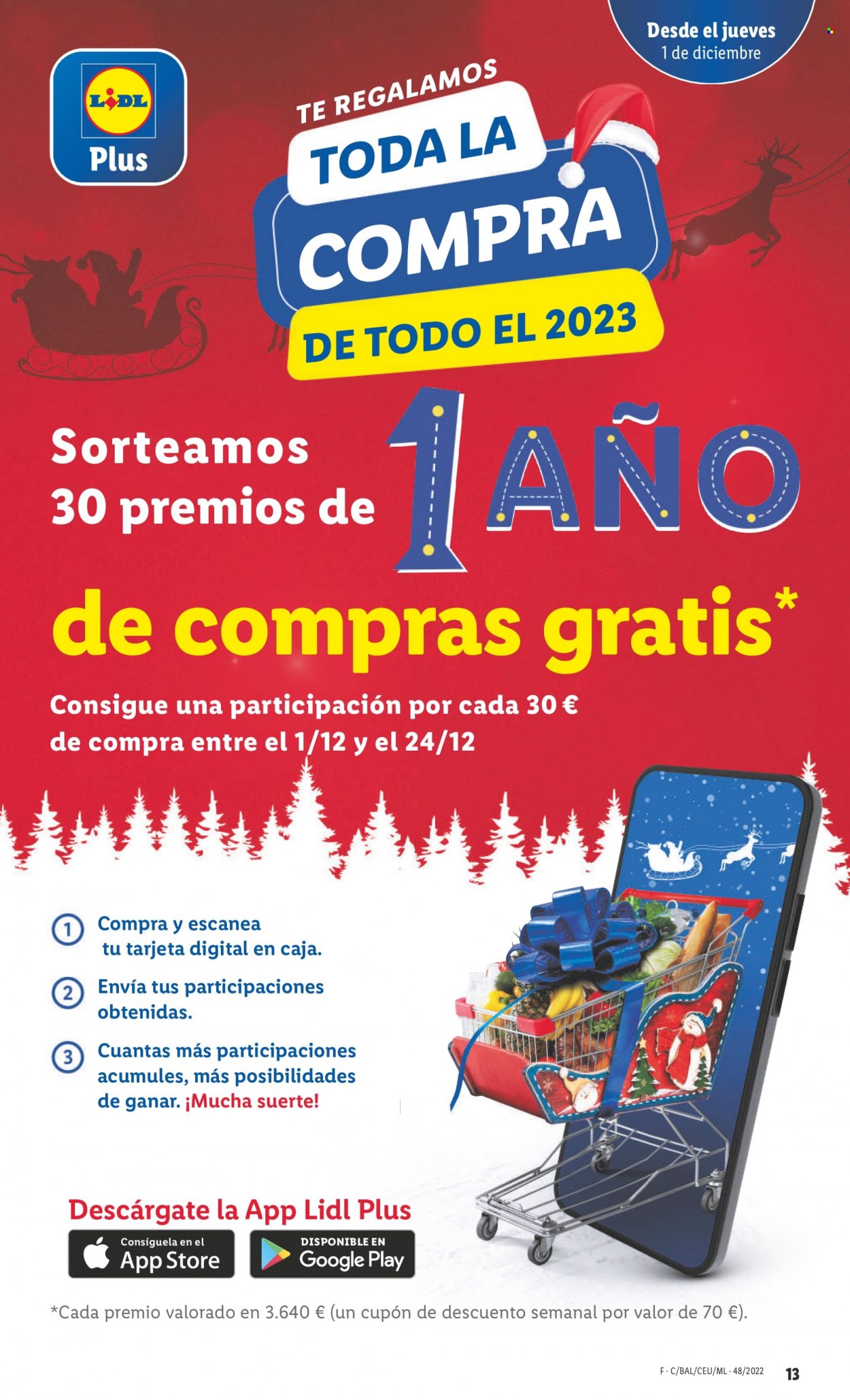 Folleto Lidl - 01/12/22 - 07/12/22. Página 13