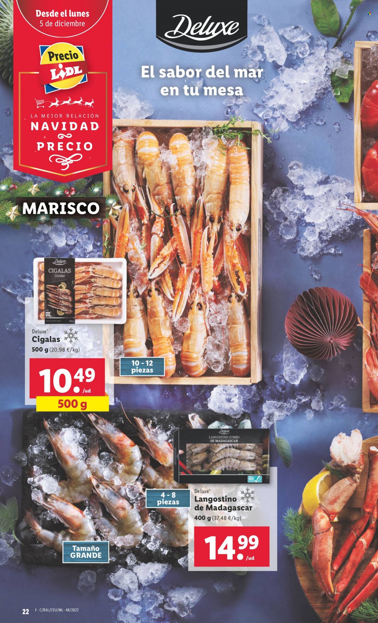 Folleto Lidl - 01/12/22 - 07/12/22. Página 22