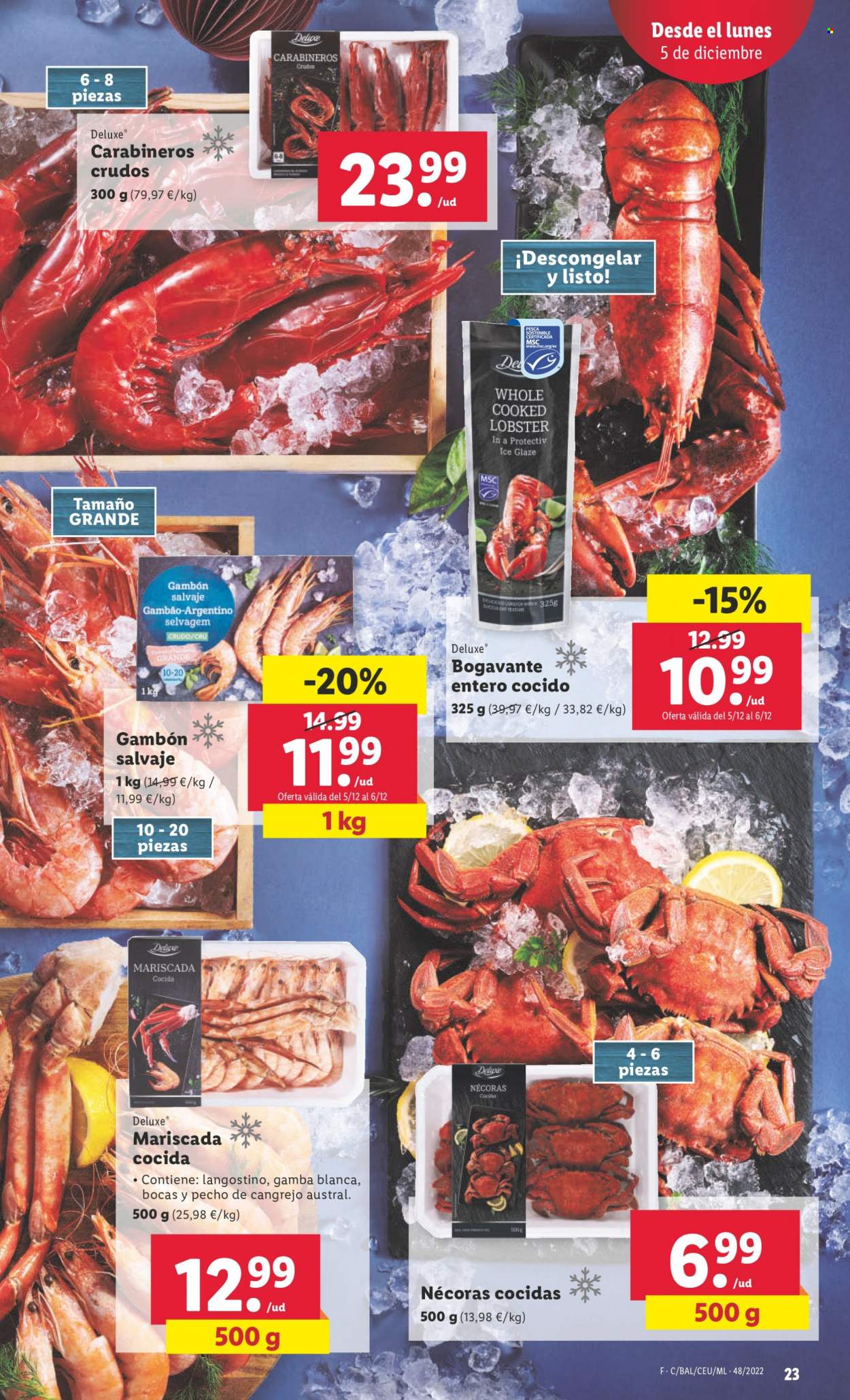 Folleto Lidl - 01/12/22 - 07/12/22. Página 23