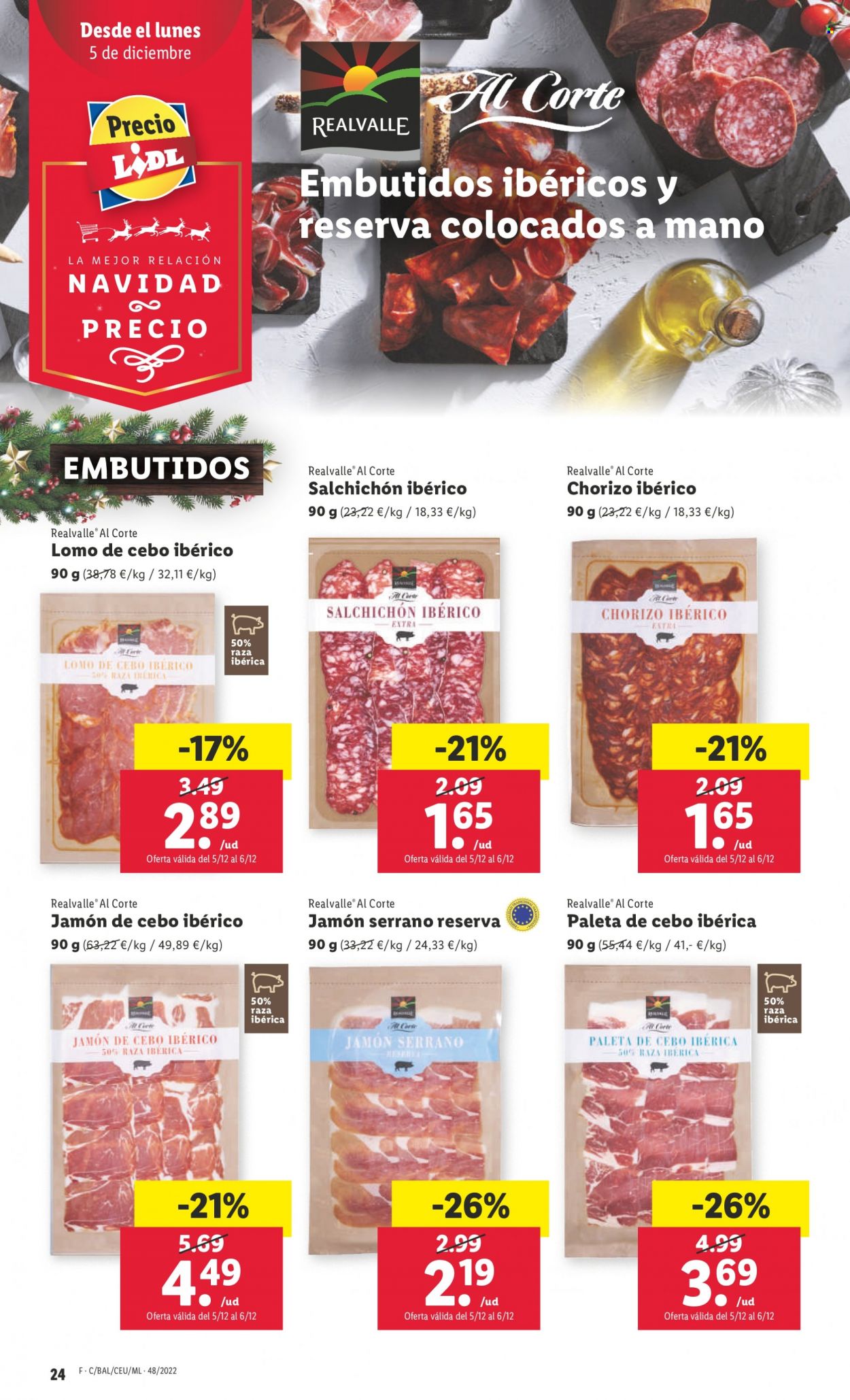 Folleto Lidl - 01/12/22 - 07/12/22. Página 24
