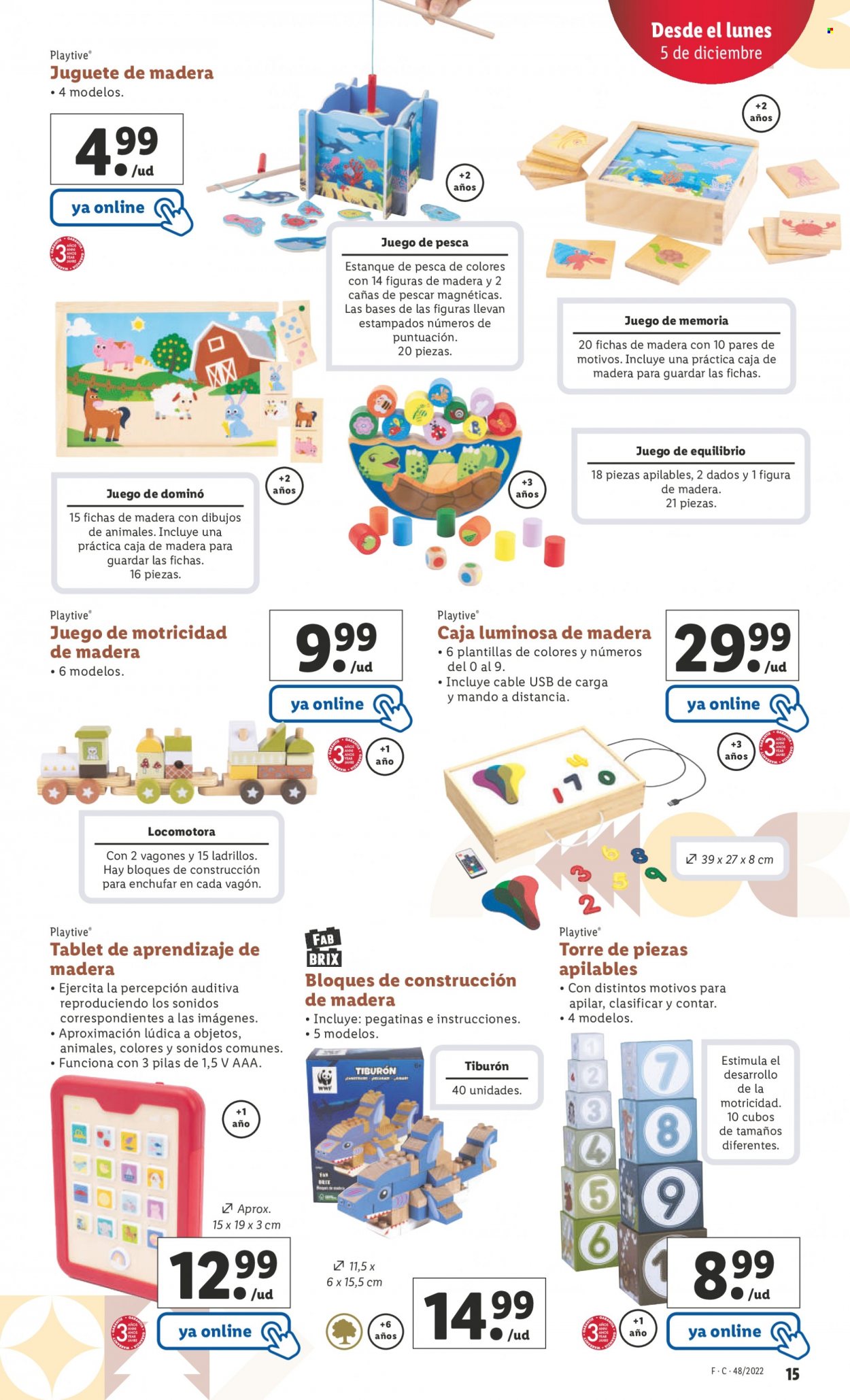 Folleto Lidl - 01/12/22 - 07/12/22. Página 15
