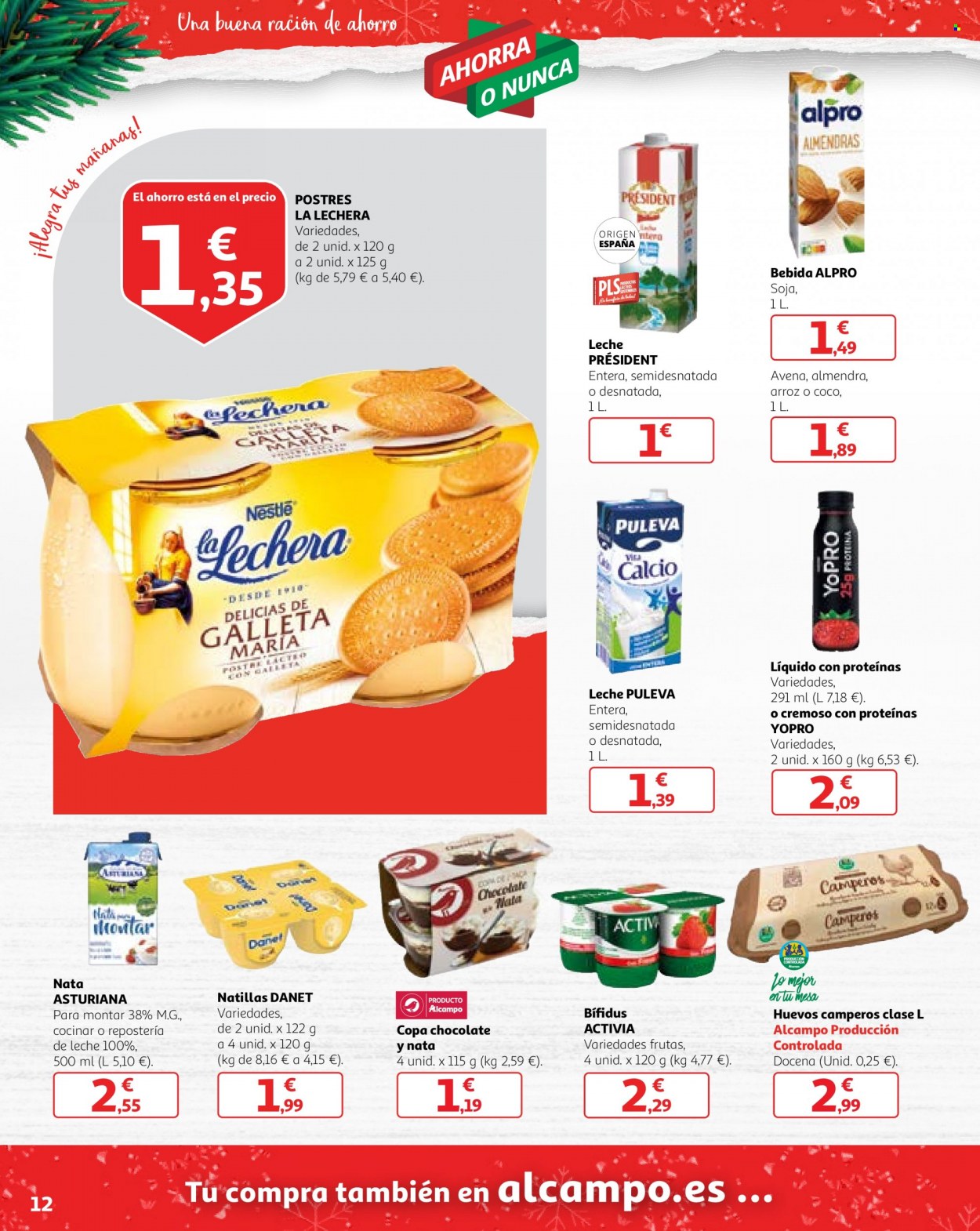 Folleto Alcampo - 29/11/22 - 11/12/22. Página 12