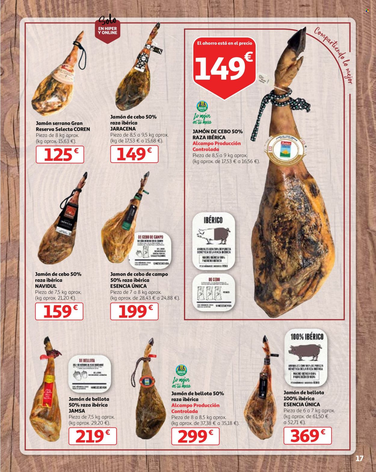 Folleto Alcampo - 29/11/22 - 11/12/22. Página 17