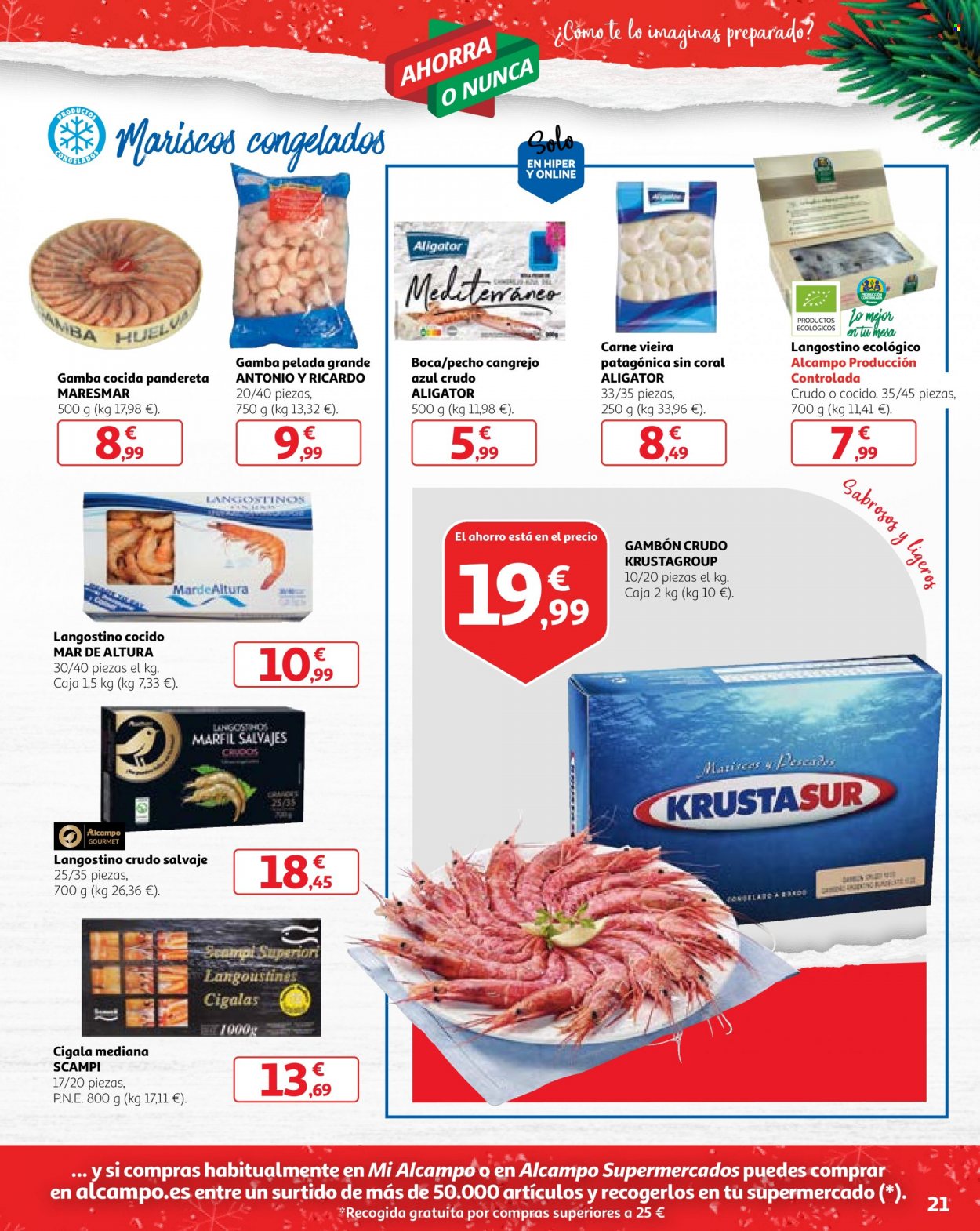 Folleto Alcampo - 29/11/22 - 11/12/22. Página 21