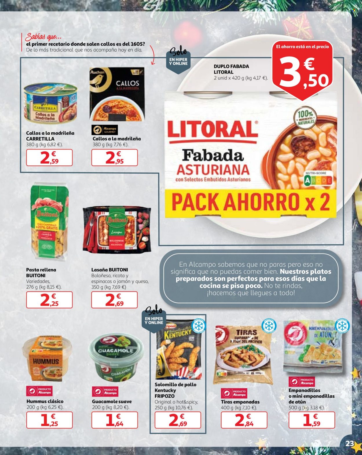 Folleto Alcampo - 29/11/22 - 11/12/22. Página 23