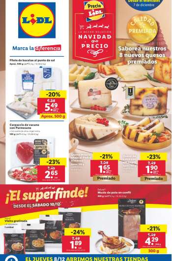 Folleto actual Lidl - 07/12/22 - 14/12/22.