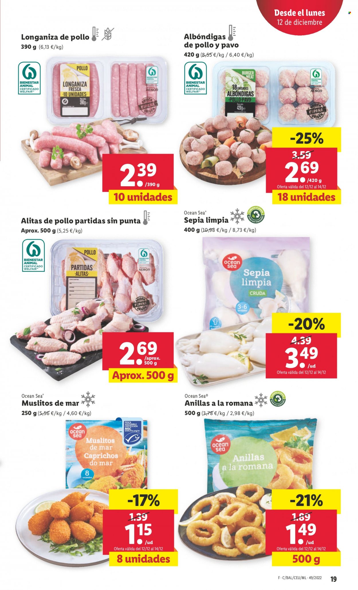 Folleto Lidl - 07/12/22 - 14/12/22. Página 19