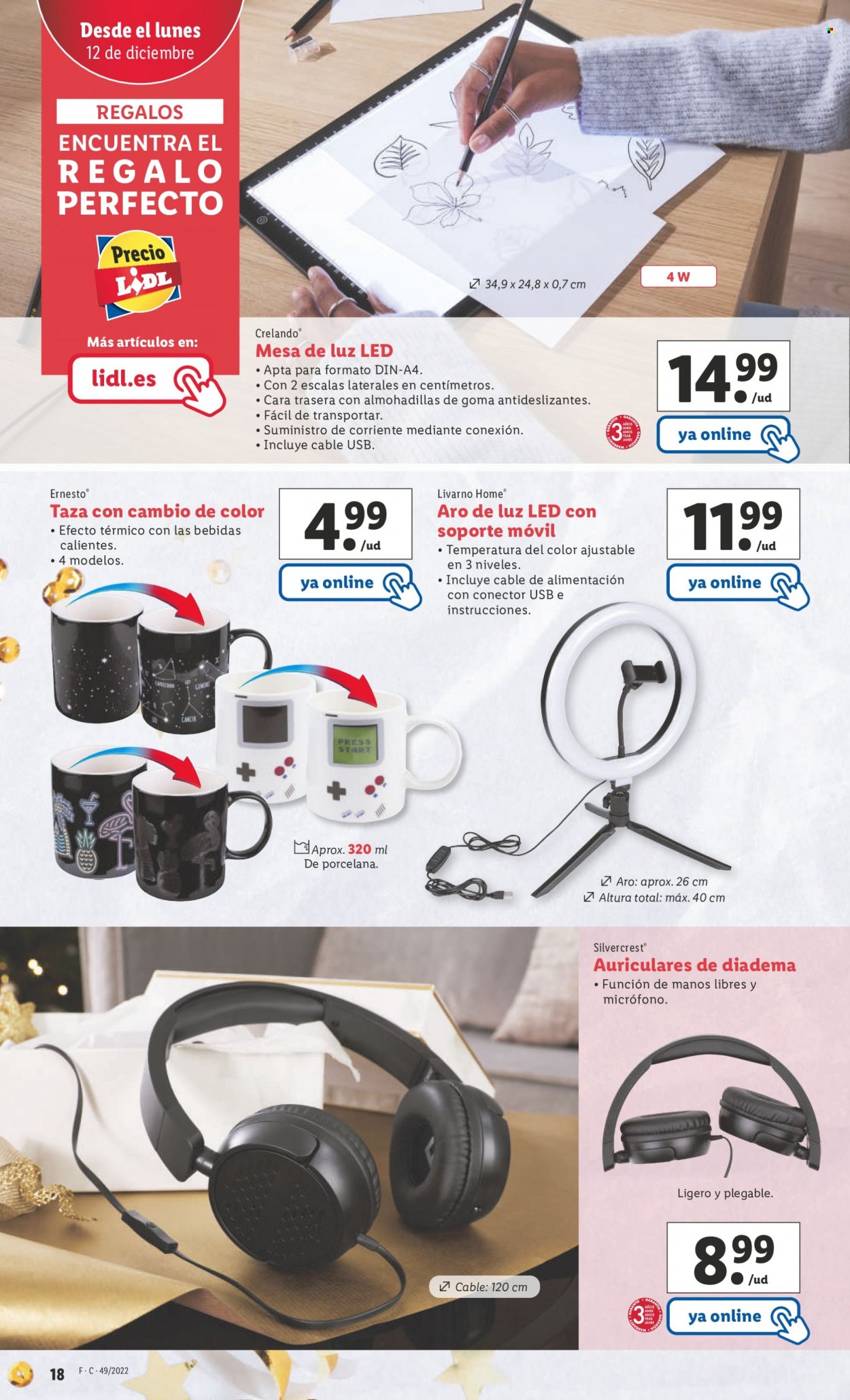 Folleto Lidl - 07/12/22 - 14/12/22. Página 18