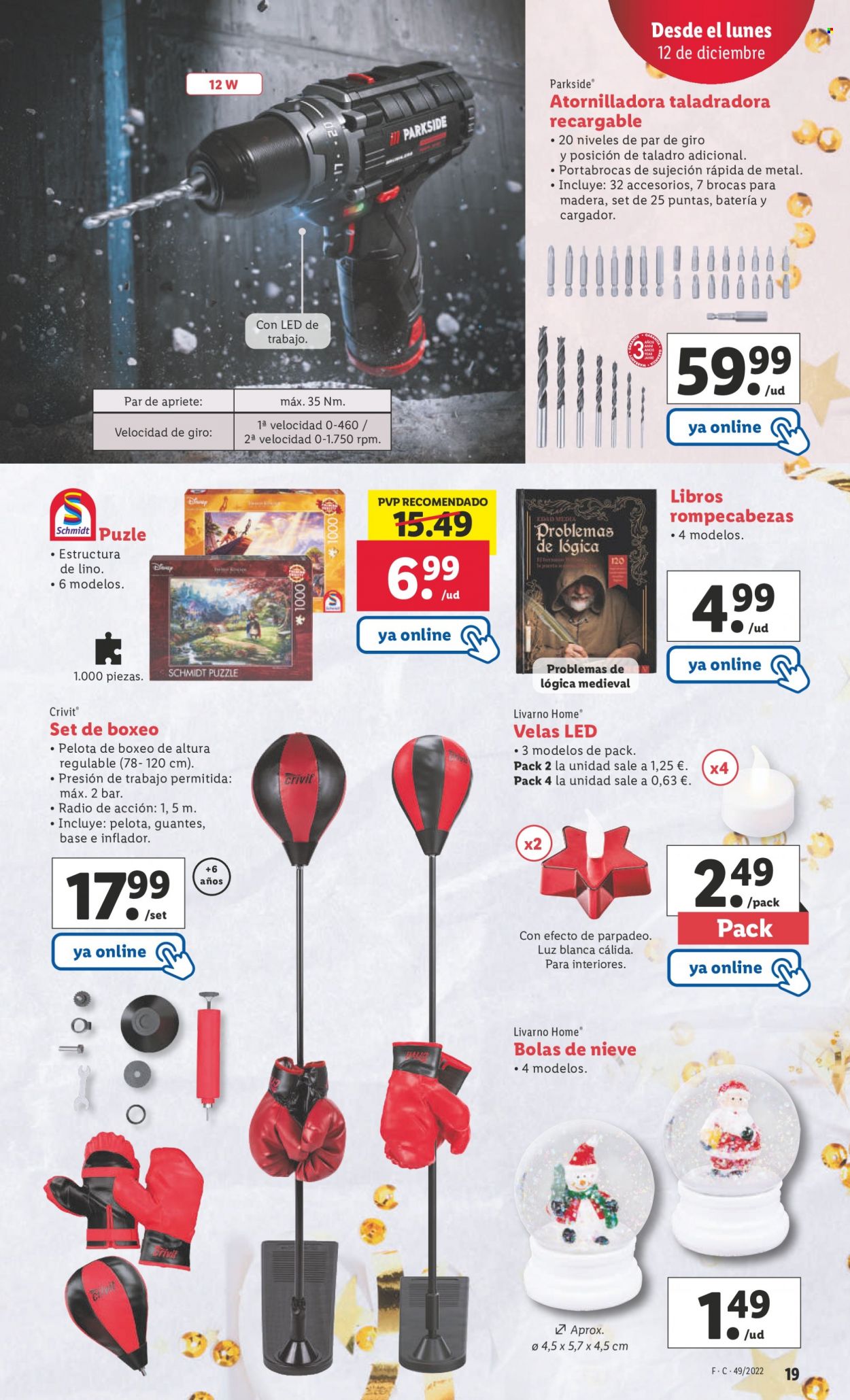 Folleto Lidl - 07/12/22 - 14/12/22. Página 19