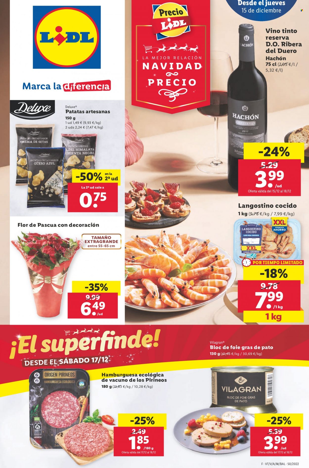 Folleto Lidl - 15/12/22 - 21/12/22. Página 1