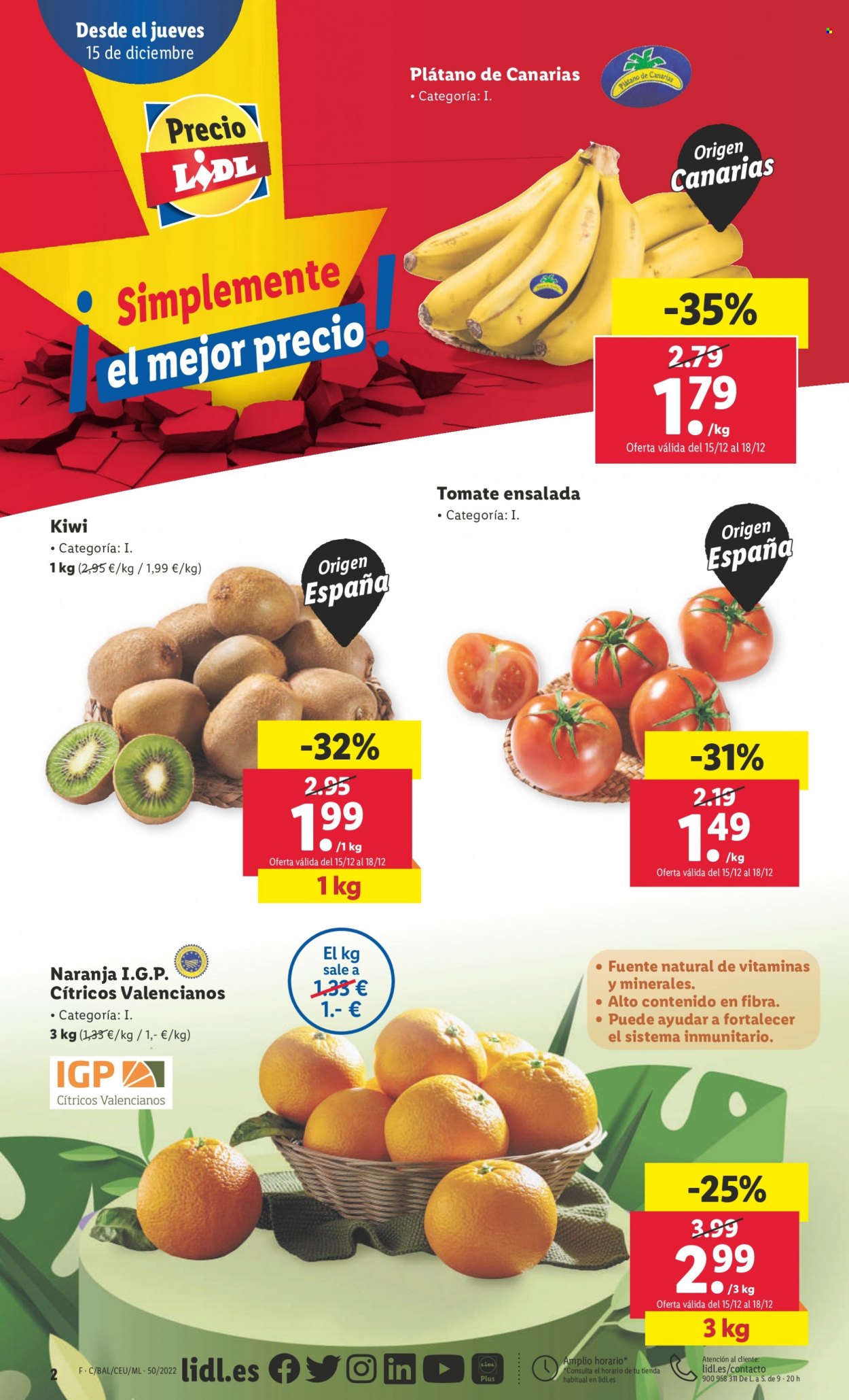 Folleto Lidl - 15/12/22 - 21/12/22. Página 2