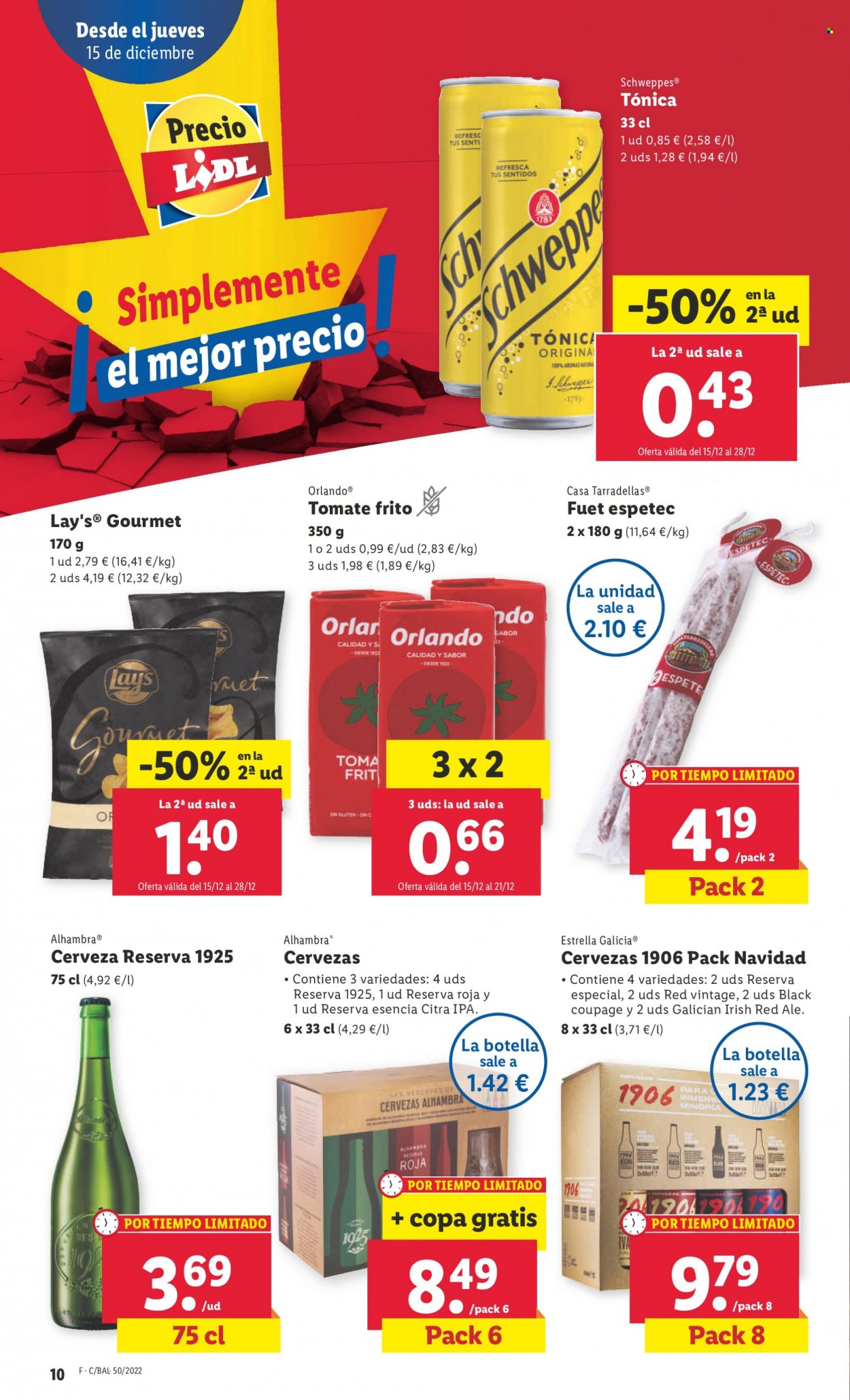Folleto Lidl - 15/12/22 - 21/12/22. Página 10