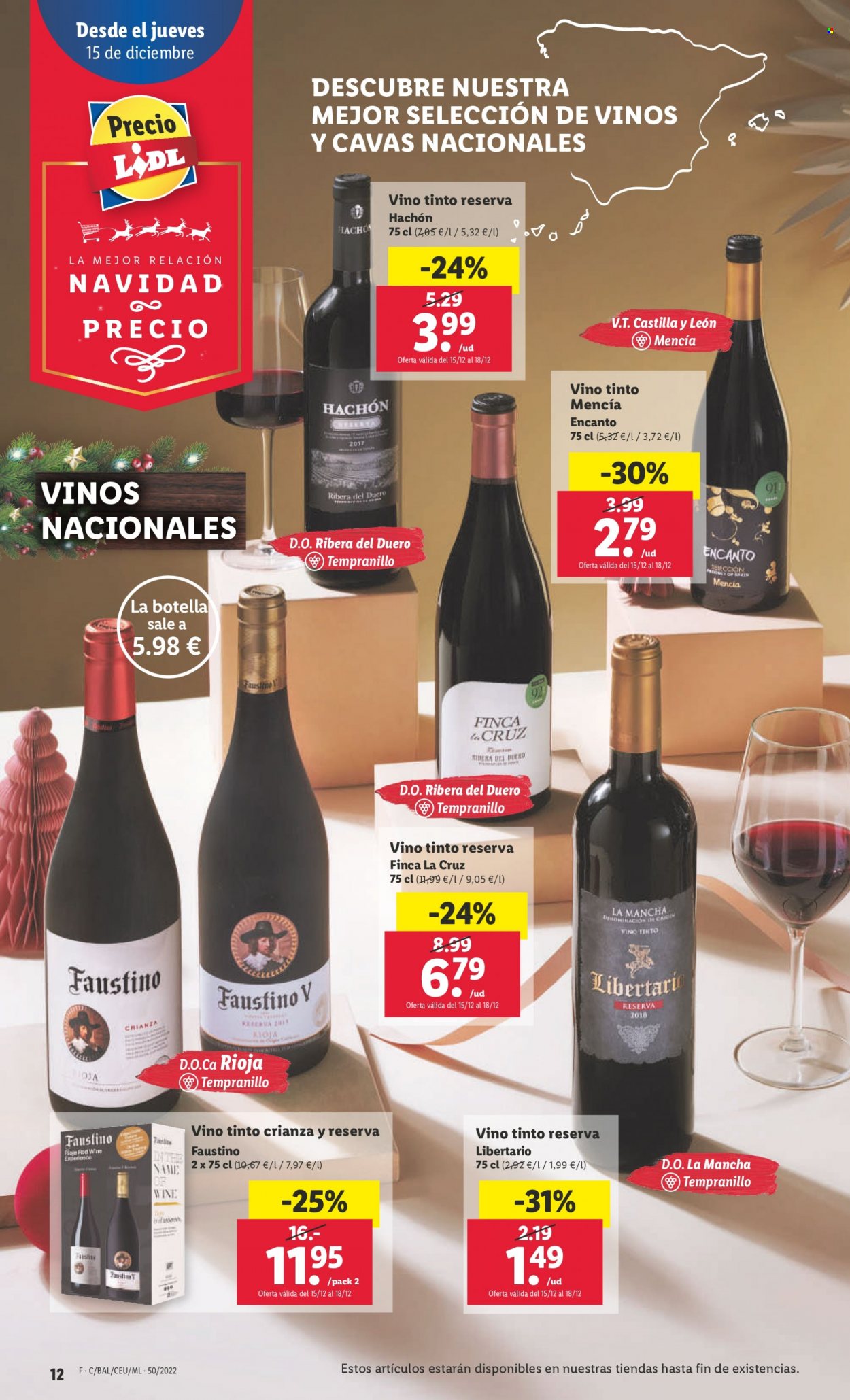 Folleto Lidl - 15/12/22 - 21/12/22. Página 12